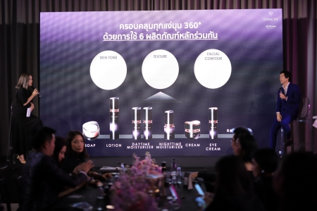 งานเปิดตัวกลุ่มผลิตภัณฑ์  SYNACTIF สูตรปรับปรุงใหม่ล่าสุด จาก CLÉ DE PEAU BEAUTÉ