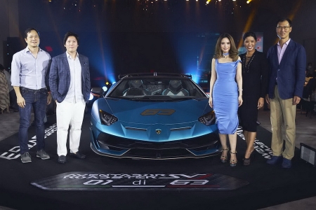 งานฉลองรับรถ Aventador SVJ Roadster 63