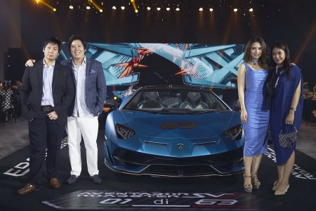 งานฉลองรับรถ Aventador SVJ Roadster 63