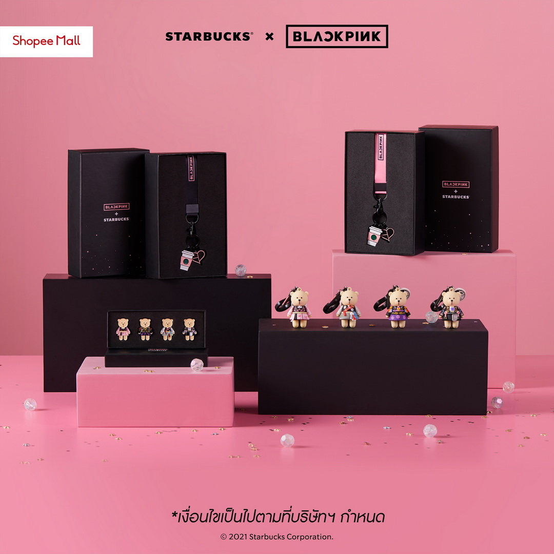 Starbucks® x BLACKPINK พร้อมให้ช้อปกันแล้ววันนี้บน Shopee!