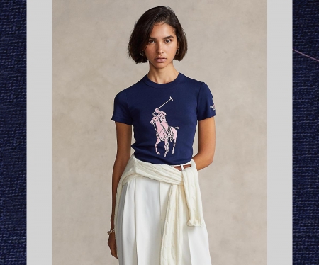 Ralph Lauren Pink Pony Campaign คอลเลกชั่นเพื่อช่วยเหลือผู้ป่วยโรคมะเร็งเต้านม