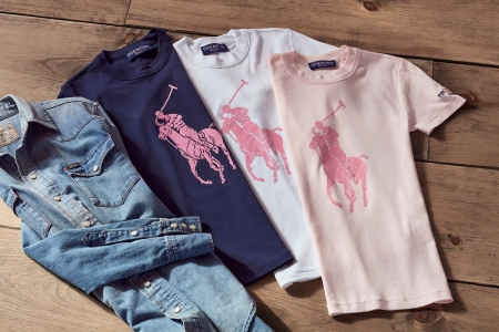 Ralph Lauren Pink Pony Campaign คอลเลกชั่นเพื่อช่วยเหลือผู้ป่วยโรคมะเร็งเต้านม