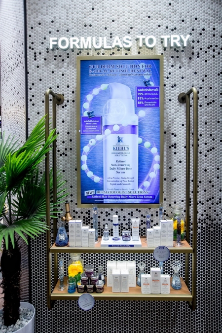 ที่แรกในไทยกับดีไซน์ร้านในคอนเซ็ปต์ SUSTAINABILITY ที่ Kiehl's Flagship Store