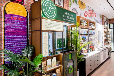 ที่แรกในไทยกับดีไซน์ร้านในคอนเซ็ปต์ SUSTAINABILITY ที่ Kiehl's Flagship Store