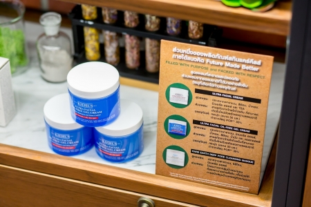 ที่แรกในไทยกับดีไซน์ร้านในคอนเซ็ปต์ SUSTAINABILITY ที่ Kiehl's Flagship Store