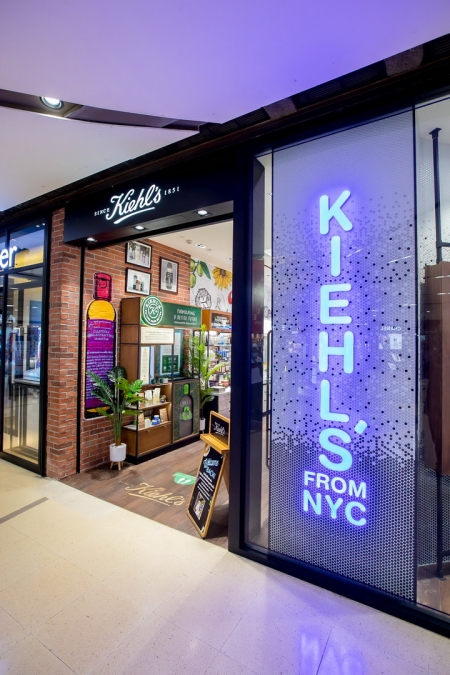 ที่แรกในไทยกับดีไซน์ร้านในคอนเซ็ปต์ SUSTAINABILITY ที่ Kiehl's Flagship Store