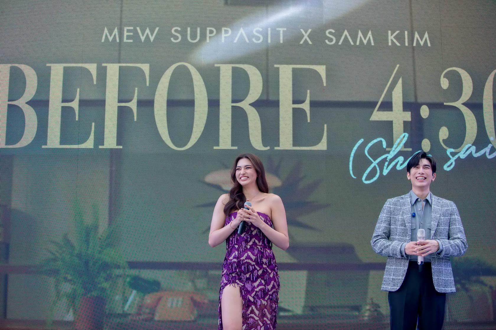 สร้างปรากฏการณ์ความฟินให้กับแฟนคลับส่งท้ายปี กับงานแถลงข่าวเปิดตัวเพลงใหม่ Before 4:30 (She Said…) ของ มิว – ศุภศิษฏ์ ในบรรยากาศสุดพิเศษ