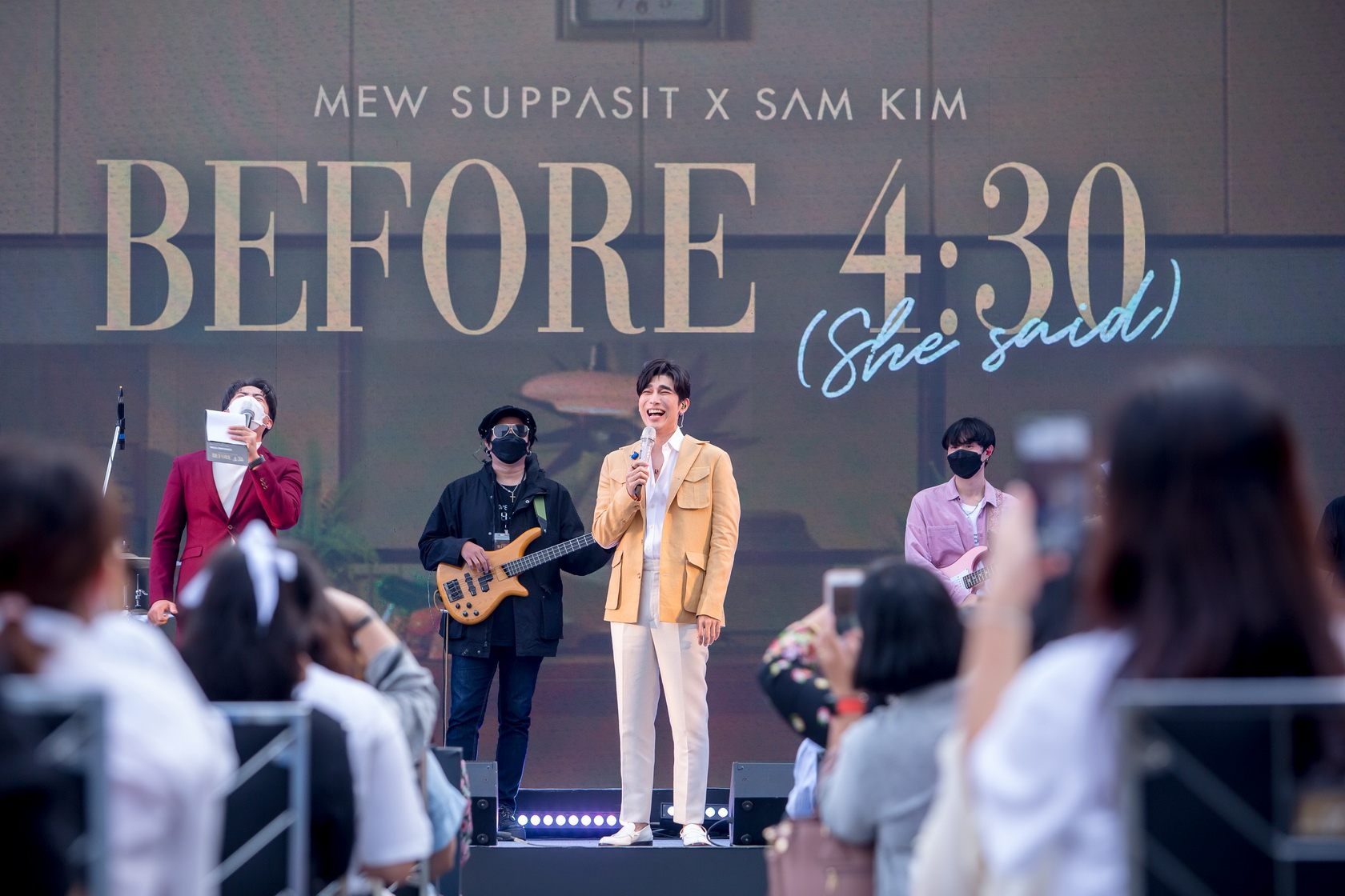 สร้างปรากฏการณ์ความฟินให้กับแฟนคลับส่งท้ายปี กับงานแถลงข่าวเปิดตัวเพลงใหม่ Before 4:30 (She Said…) ของ มิว – ศุภศิษฏ์ ในบรรยากาศสุดพิเศษ