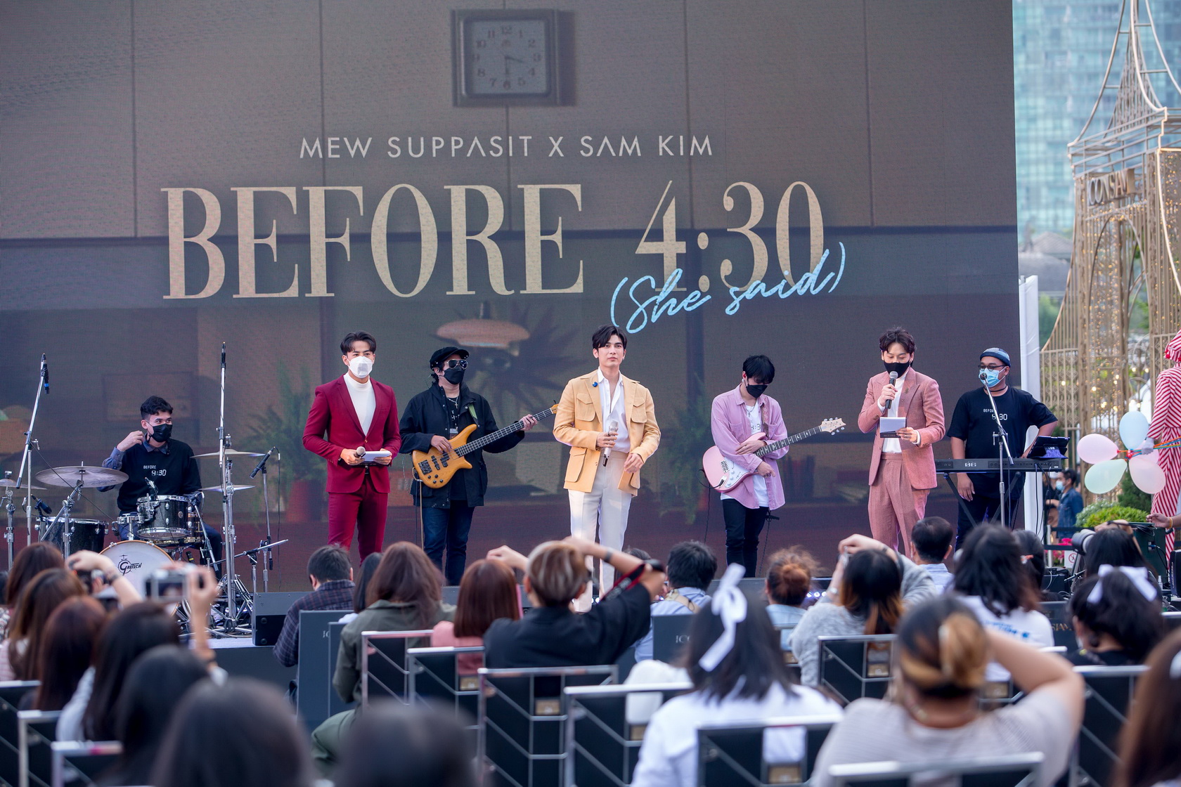 สร้างปรากฏการณ์ความฟินให้กับแฟนคลับส่งท้ายปี กับงานแถลงข่าวเปิดตัวเพลงใหม่ Before 4:30 (She Said…) ของ มิว – ศุภศิษฏ์ ในบรรยากาศสุดพิเศษ