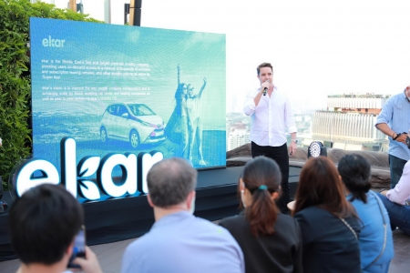 เปิดตัว ‘อีคาร์’ (ekar) แอปพลิเคชันให้บริการรถยนต์สำหรับการเดินทางที่เข้าถึงง่าย ตอบโจทย์คนยุคใหม่