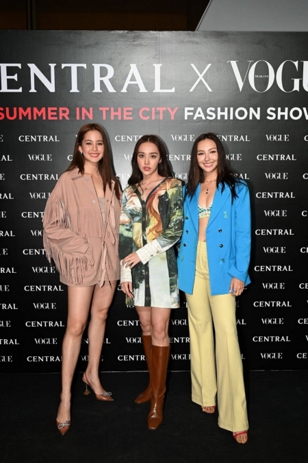 Central X Vogue Summer in The City Fashion Show แฟชั่นโชว์สุดอลังการ ใจกลางเมือง