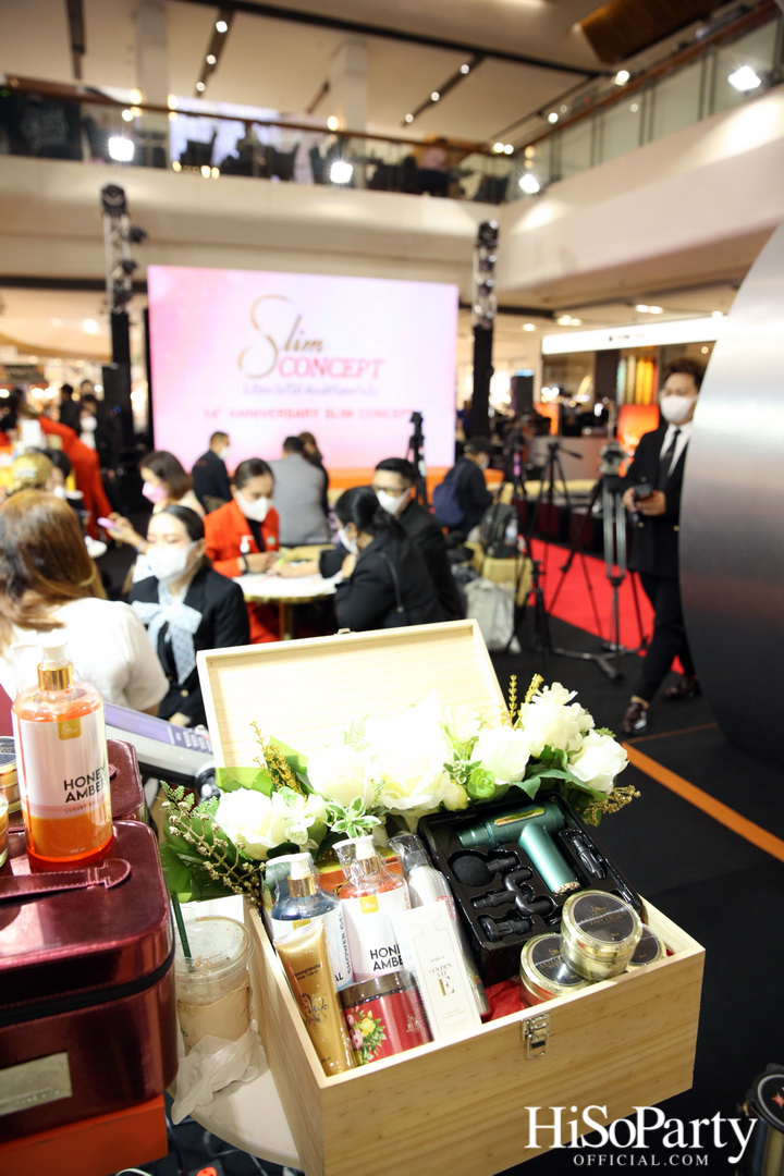 Slim Concept ฉลองครบรอบ 14 ปี พร้อมเปิดตัวพรีเซ็นเตอร์คนล่าสุด