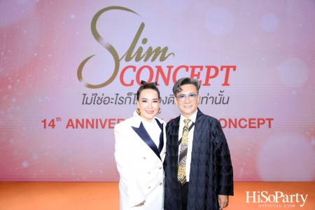 Slim Concept ฉลองครบรอบ 14 ปี พร้อมเปิดตัวพรีเซ็นเตอร์คนล่าสุด