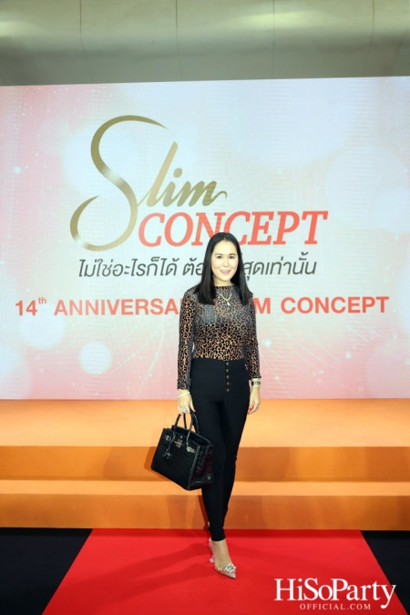 Slim Concept ฉลองครบรอบ 14 ปี พร้อมเปิดตัวพรีเซ็นเตอร์คนล่าสุด