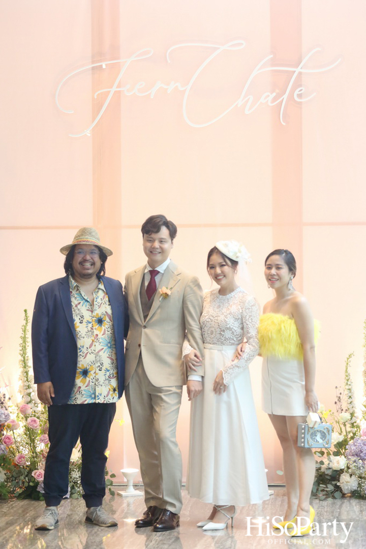 #mayFernbewithChate งานฉลองมงคลสมรสระหว่าง คุณธนัชพร สวนศิลป์พงศ์ และคุณเชษฐ สุทธิธนานนท์