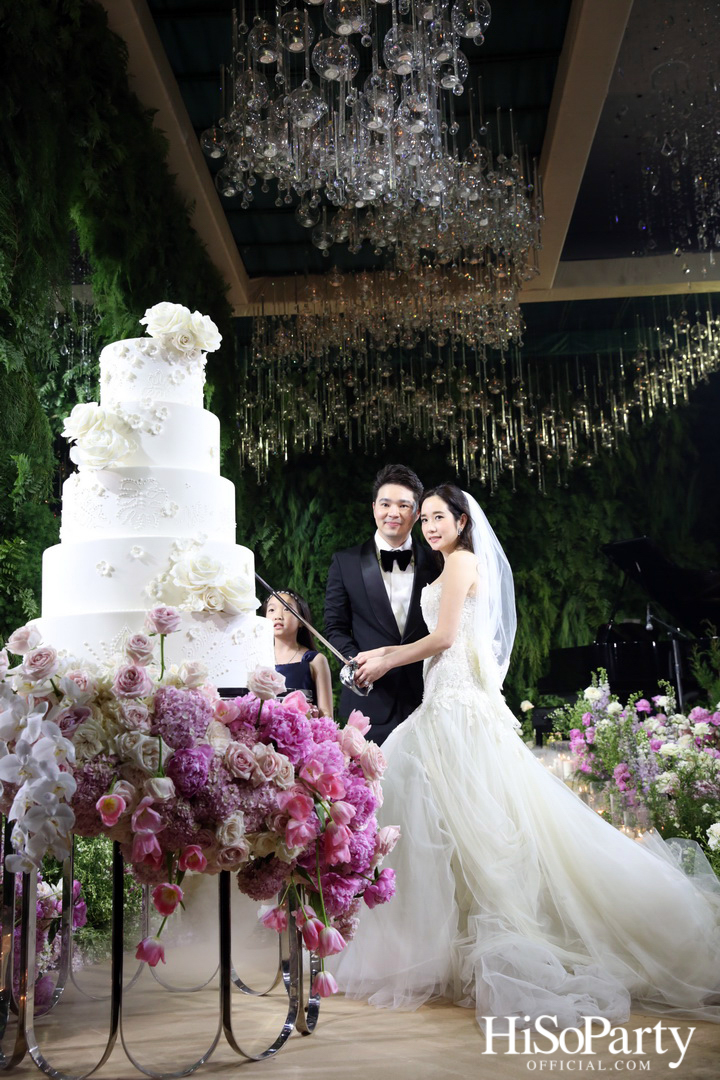 งานฉลองมงคลสมรส ระหว่าง คุณหลุยส์ เตชะอุบล และคุณภสุ วชิรพงศ์