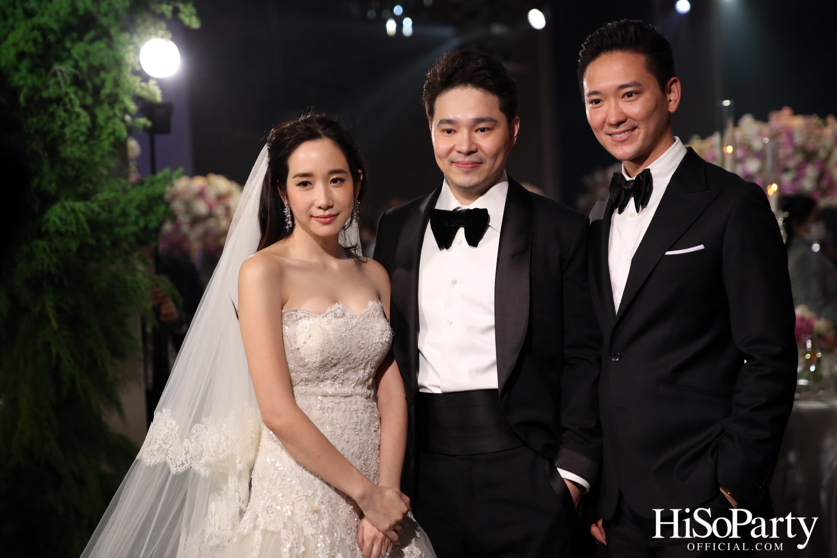 งานฉลองมงคลสมรส ระหว่าง คุณหลุยส์ เตชะอุบล และคุณภสุ วชิรพงศ์