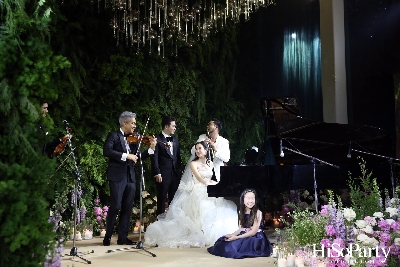 งานฉลองมงคลสมรส ระหว่าง คุณหลุยส์ เตชะอุบล และคุณภสุ วชิรพงศ์