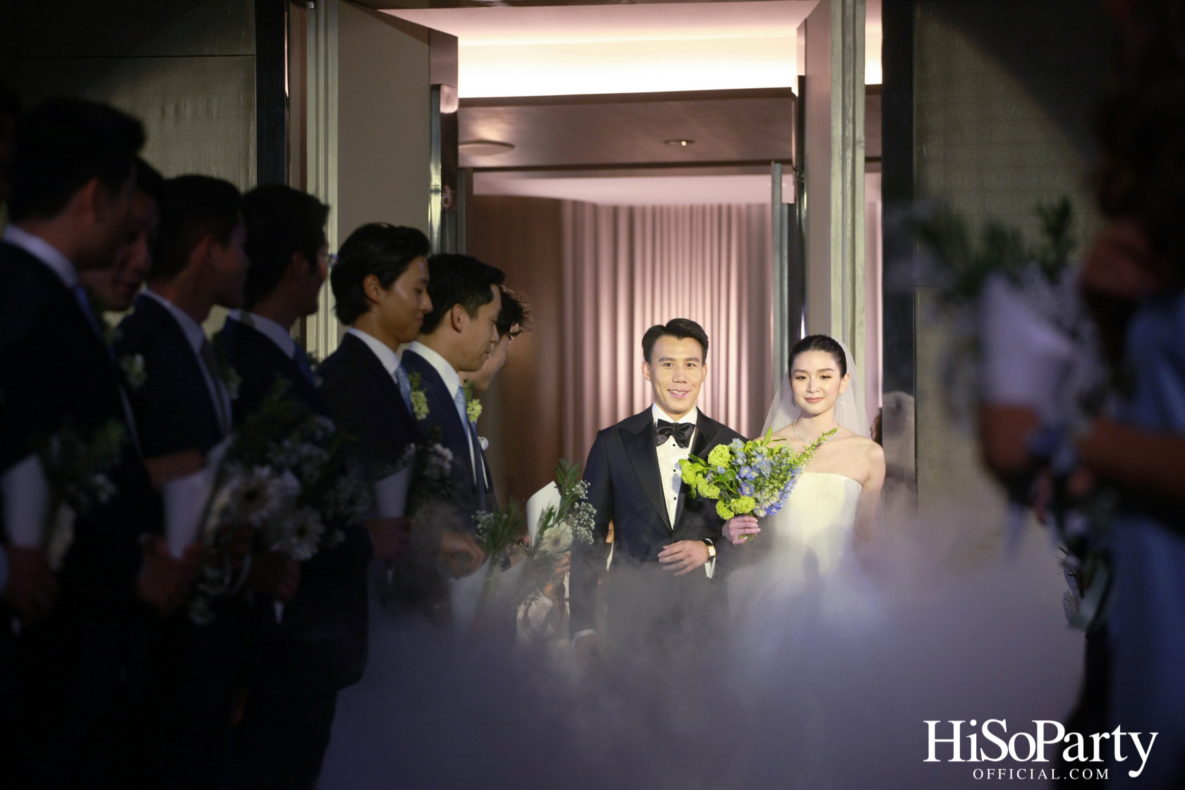 งานฉลองสมรสพระราชทานระหว่าง สุทธิภา สวัสดิ์-ชูโต และ กวินทร์ เอี่ยมสกุลรัตน์