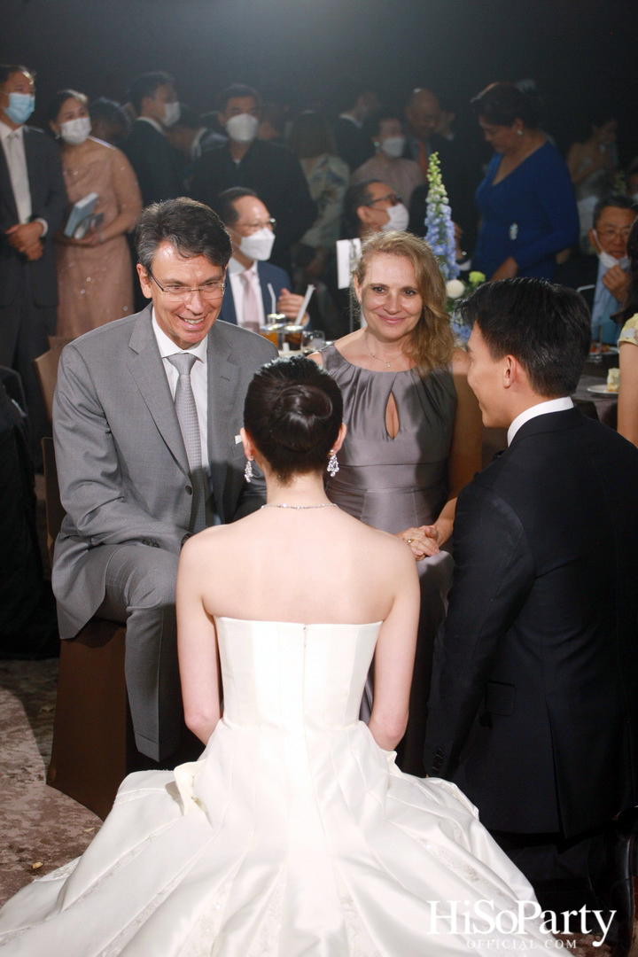 งานฉลองสมรสพระราชทานระหว่าง สุทธิภา สวัสดิ์-ชูโต และ กวินทร์ เอี่ยมสกุลรัตน์