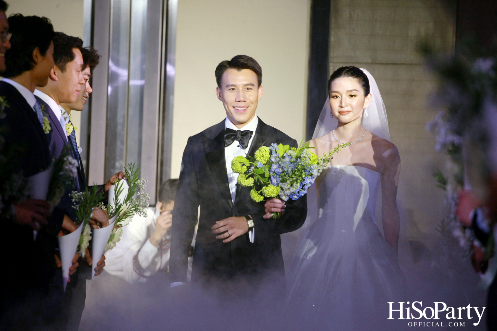 งานฉลองสมรสพระราชทานระหว่าง สุทธิภา สวัสดิ์-ชูโต และ กวินทร์ เอี่ยมสกุลรัตน์