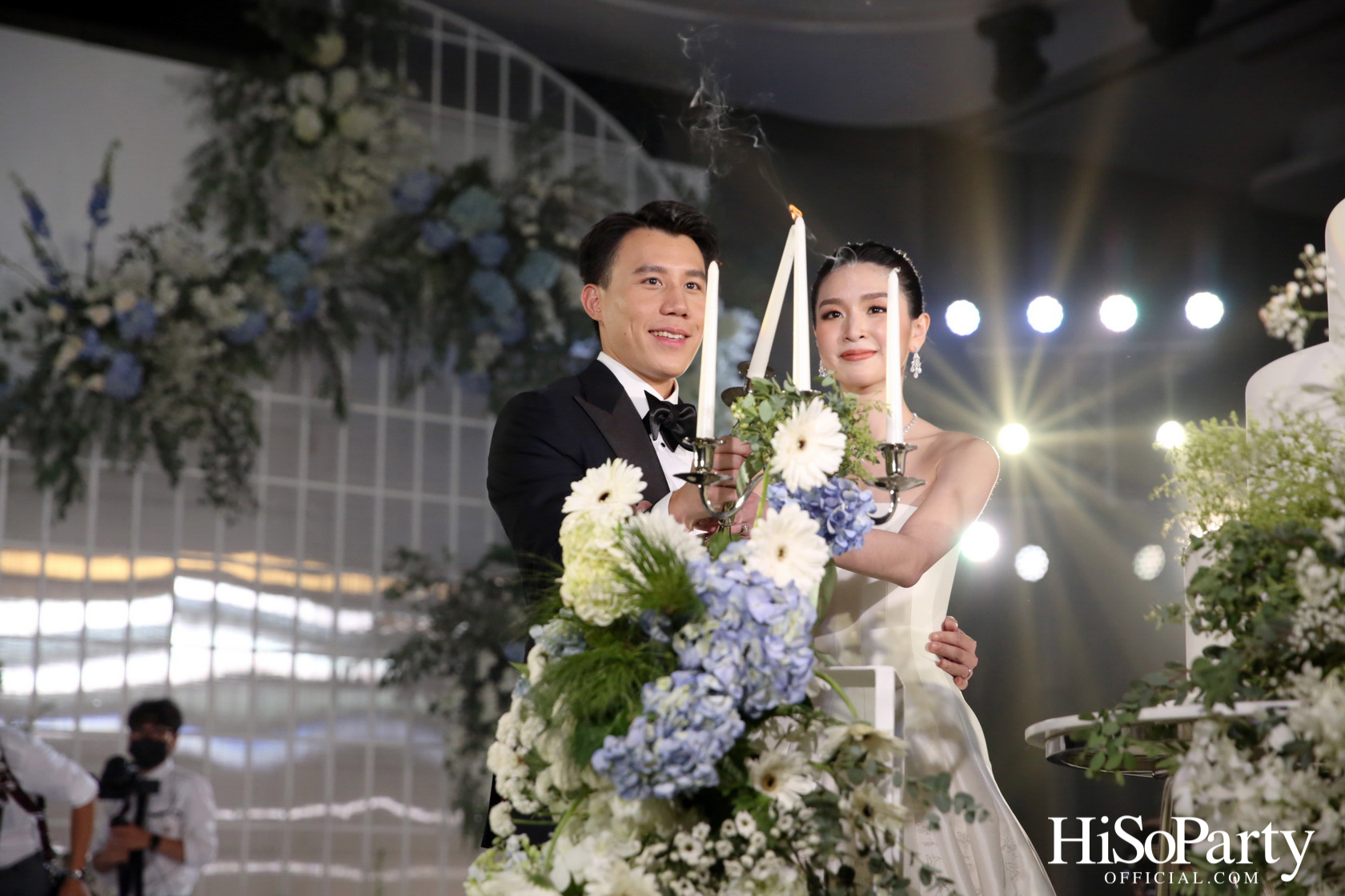 งานฉลองสมรสพระราชทานระหว่าง สุทธิภา สวัสดิ์-ชูโต และ กวินทร์ เอี่ยมสกุลรัตน์