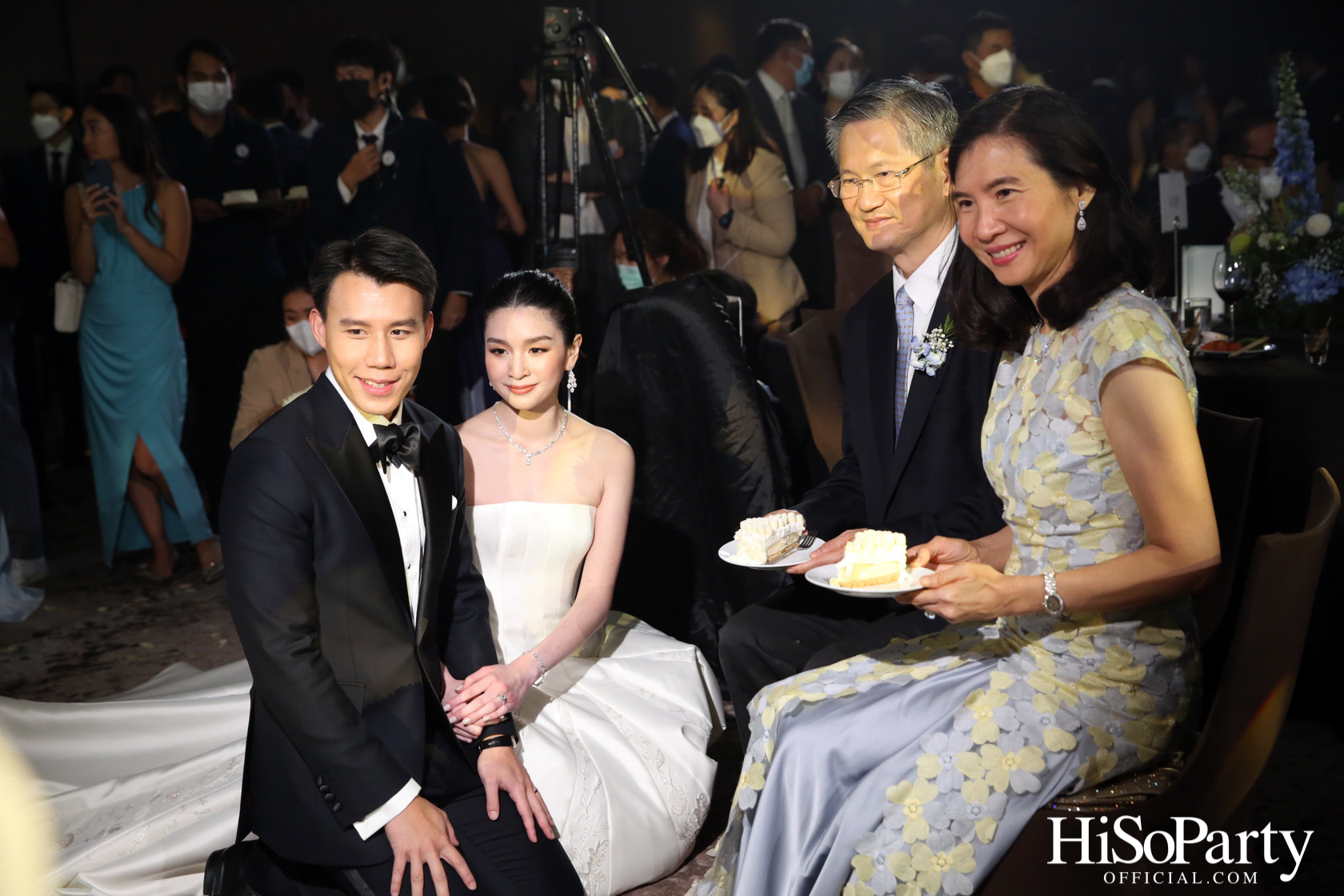 งานฉลองสมรสพระราชทานระหว่าง สุทธิภา สวัสดิ์-ชูโต และ กวินทร์ เอี่ยมสกุลรัตน์