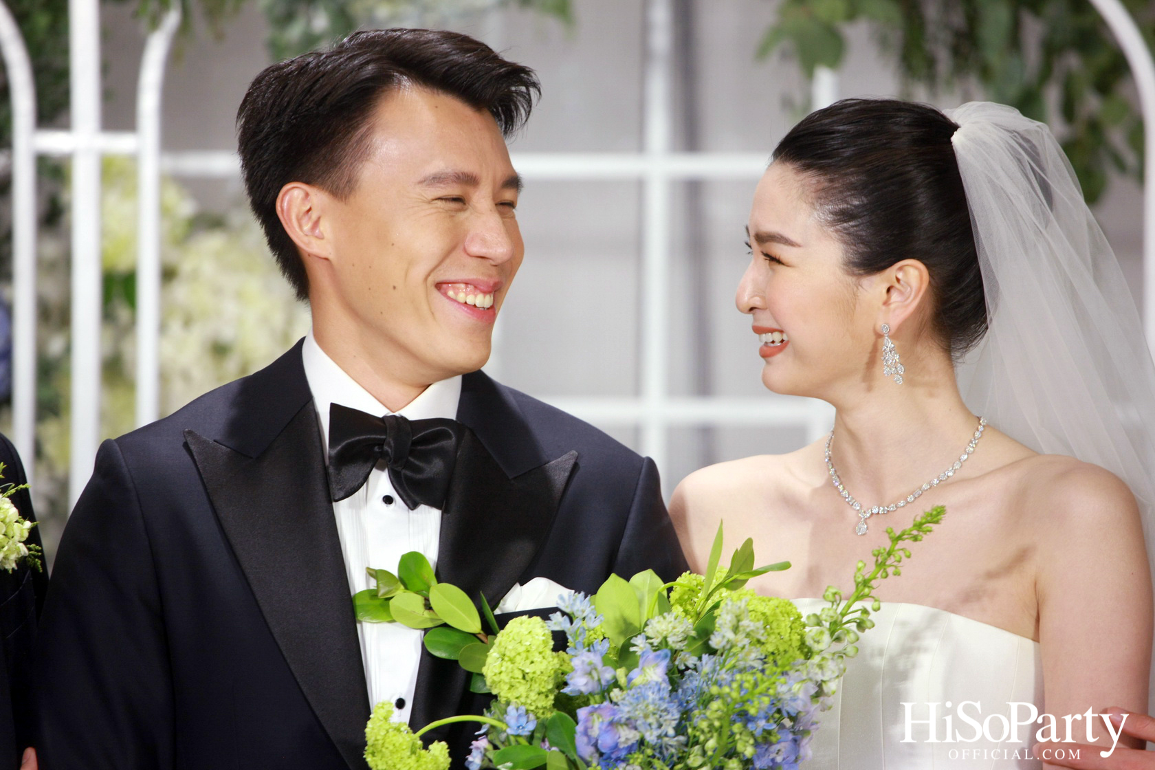 งานฉลองสมรสพระราชทานระหว่าง สุทธิภา สวัสดิ์-ชูโต และ กวินทร์ เอี่ยมสกุลรัตน์