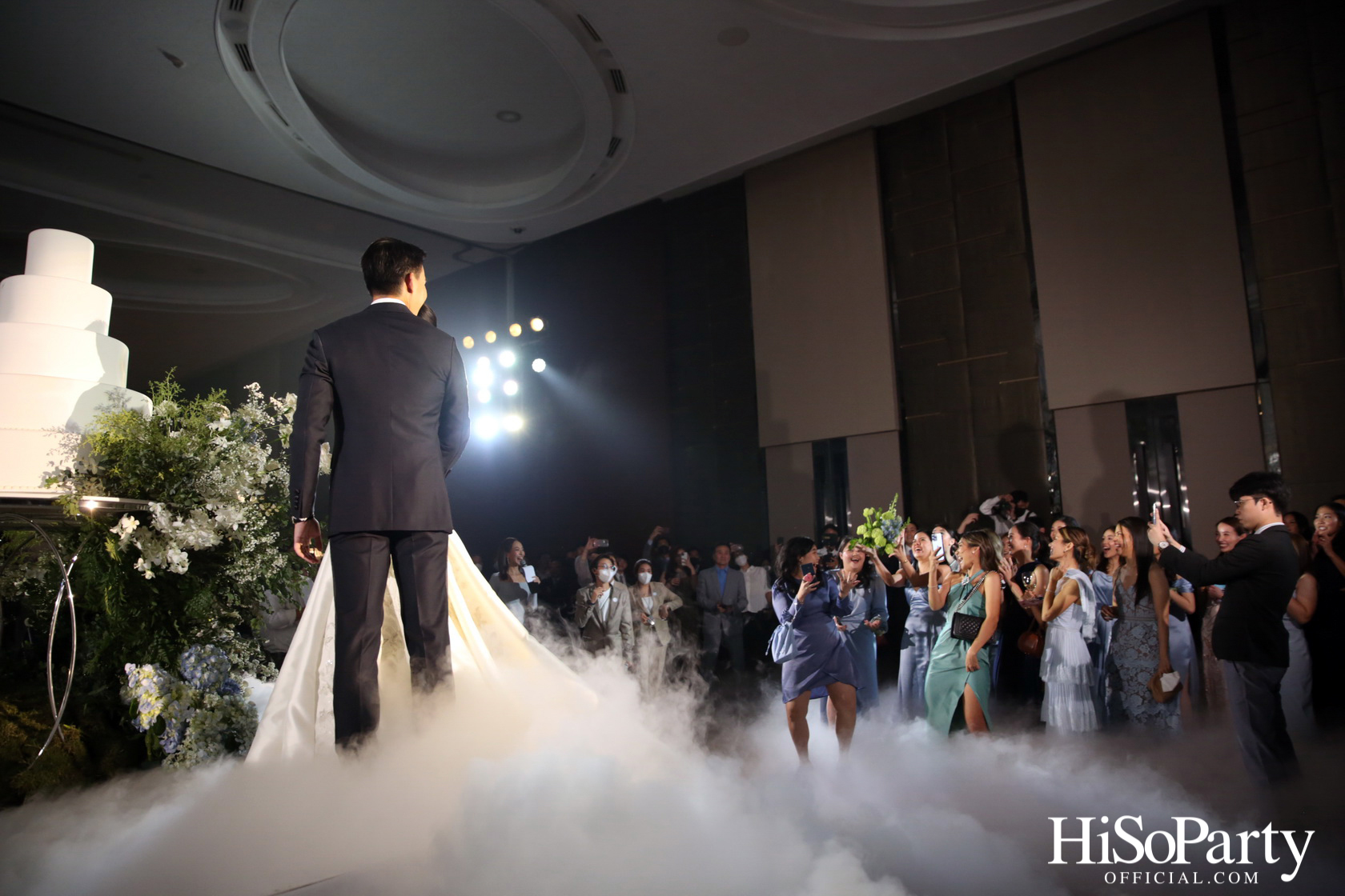 งานฉลองสมรสพระราชทานระหว่าง สุทธิภา สวัสดิ์-ชูโต และ กวินทร์ เอี่ยมสกุลรัตน์