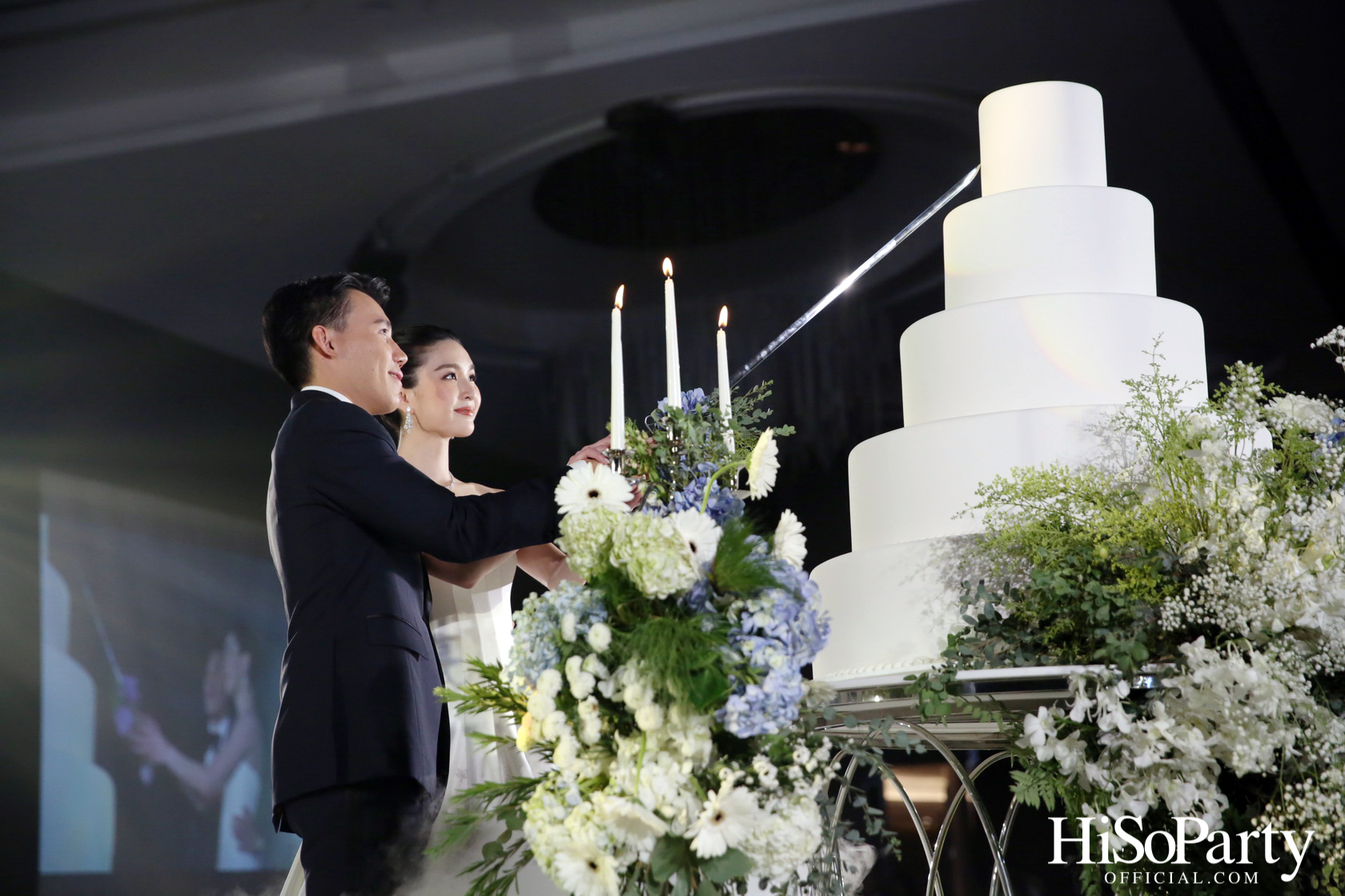 งานฉลองสมรสพระราชทานระหว่าง สุทธิภา สวัสดิ์-ชูโต และ กวินทร์ เอี่ยมสกุลรัตน์