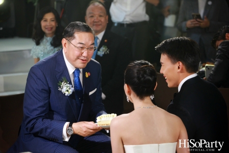 งานฉลองสมรสพระราชทานระหว่าง คุณสุทธิภา สวัสดิ์-ชูโต และคุณกวินทร์ เอี่ยมสกุลรัตน์