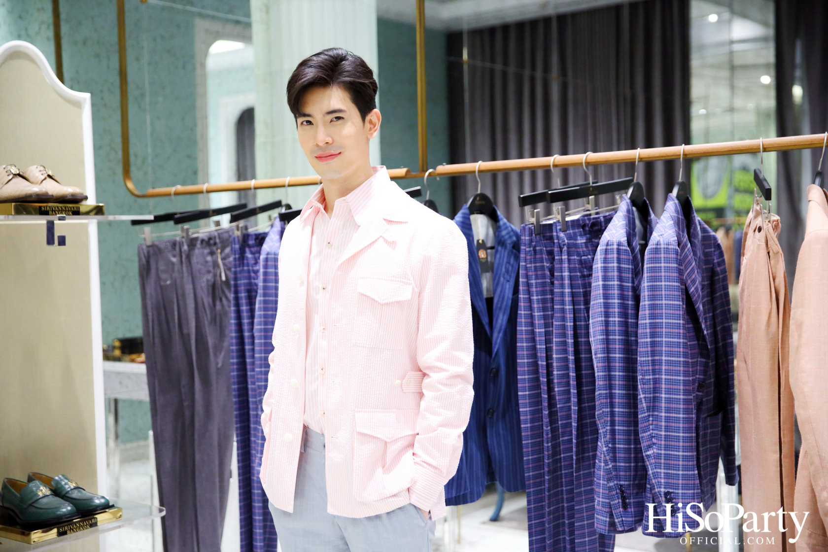 งานเปิดตัวคอลเลกชั่น S’Homme The Voyager ชุดสูทผู้ชาย Ready-to-Wear ครั้งแรกของแบรนด์ SIRIVANNAVARI