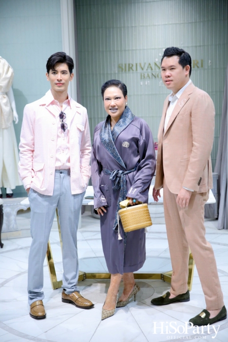 งานเปิดตัวคอลเลกชั่น S’Homme The Voyager ชุดสูทผู้ชาย Ready-to-Wear ครั้งแรกของแบรนด์ SIRIVANNAVARI