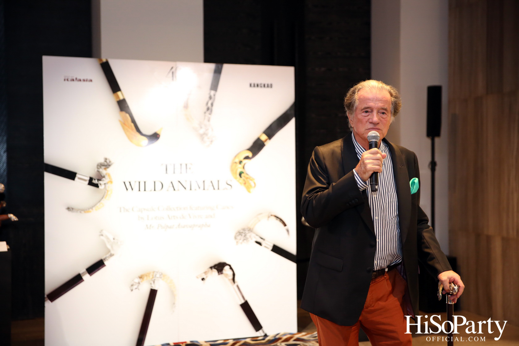 The Wild Animals. The Capsule Collection featuring Canes by Lotus Arts de Vivre and Mr. Polpat Asavaprapha