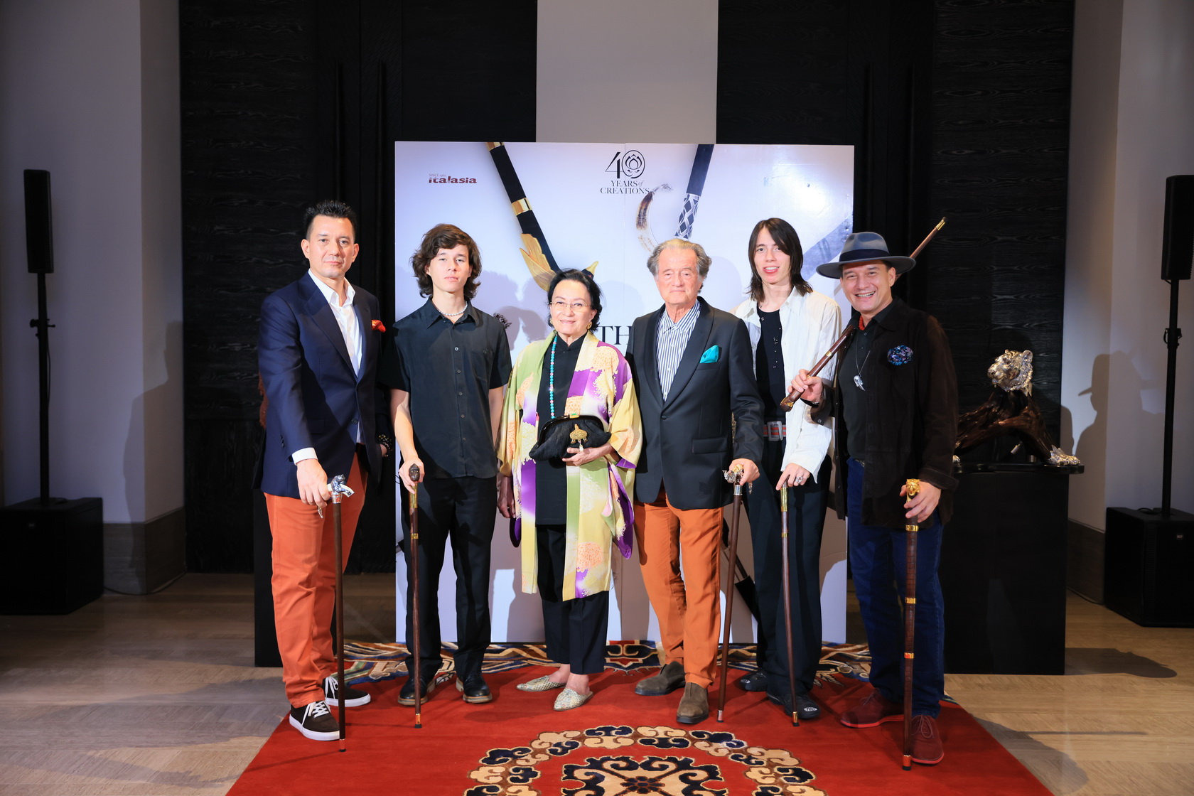 The Wild Animals. The Capsule Collection featuring Canes by Lotus Arts de Vivre and Mr. Polpat Asavaprapha