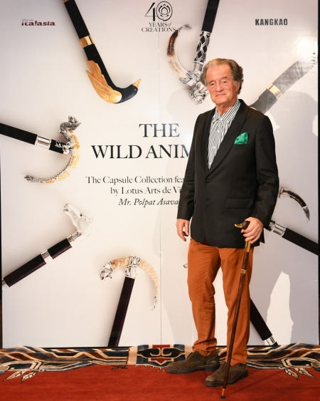 The Wild Animals. The Capsule Collection featuring Canes by Lotus Arts de Vivre and Mr. Polpat Asavaprapha