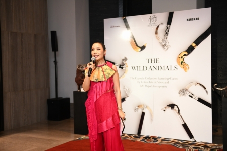 The Wild Animals. The Capsule Collection featuring Canes by Lotus Arts de Vivre and Mr. Polpat Asavaprapha