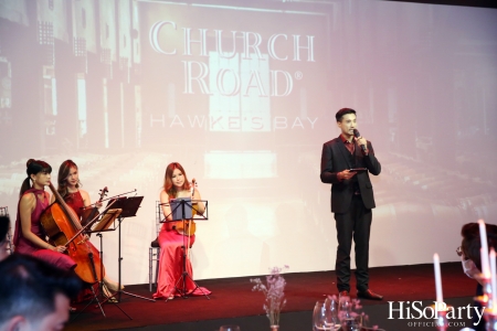 งานเปิดตัวไวน์ Church Road หนึ่งในไวน์เนอรี่ที่เก่าแก่ที่สุดและได้รับรางวัลมากที่สุดในนิวซีแลนด์