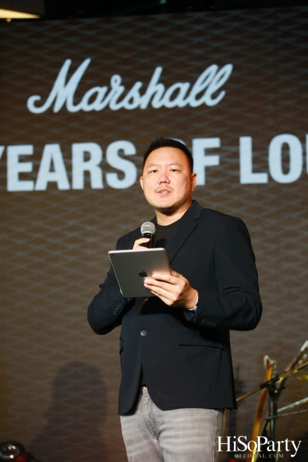 60 YEARS OF LOUD ฉลองครบรอบ 60 ปี Marshall