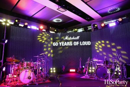 60 YEARS OF LOUD ฉลองครบรอบ 60 ปี Marshall