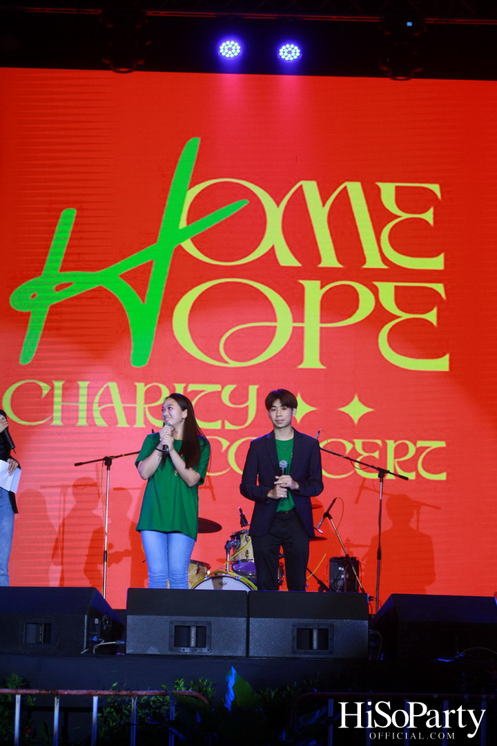 ‘Home Hope Charity Concert’ คอนเซ็ปต์ Net Zero Carbon Footprint Concert for Climate Refugees โดย พราว ธนวิสุทธิ์ และ ติณณ์ ตติยมณีกุล