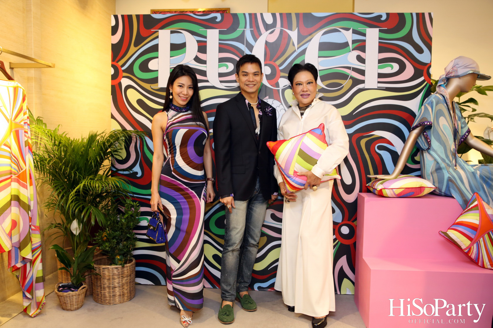 งานเปิดตัว PUCCI La Grotta Azzurra Collection Exclusive Viewing