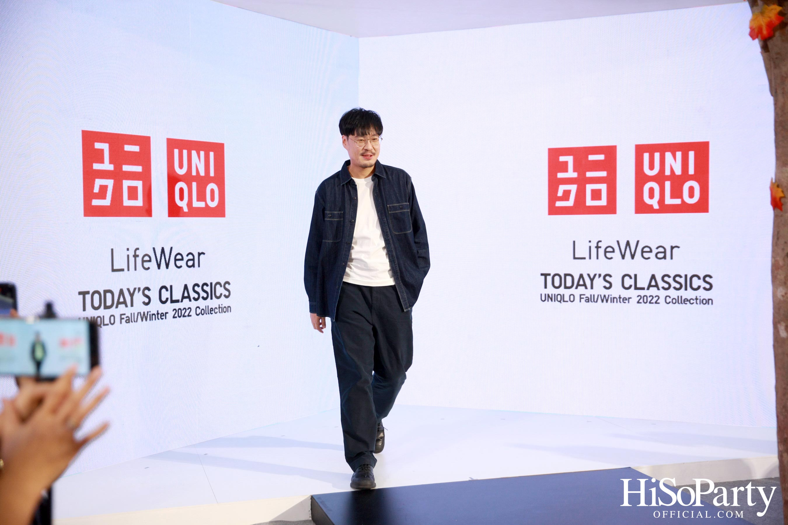 งานเปิดตัว ‘เสื้อผ้าคอลเลกชั่น UNIQLO Fall/Winter 2022’