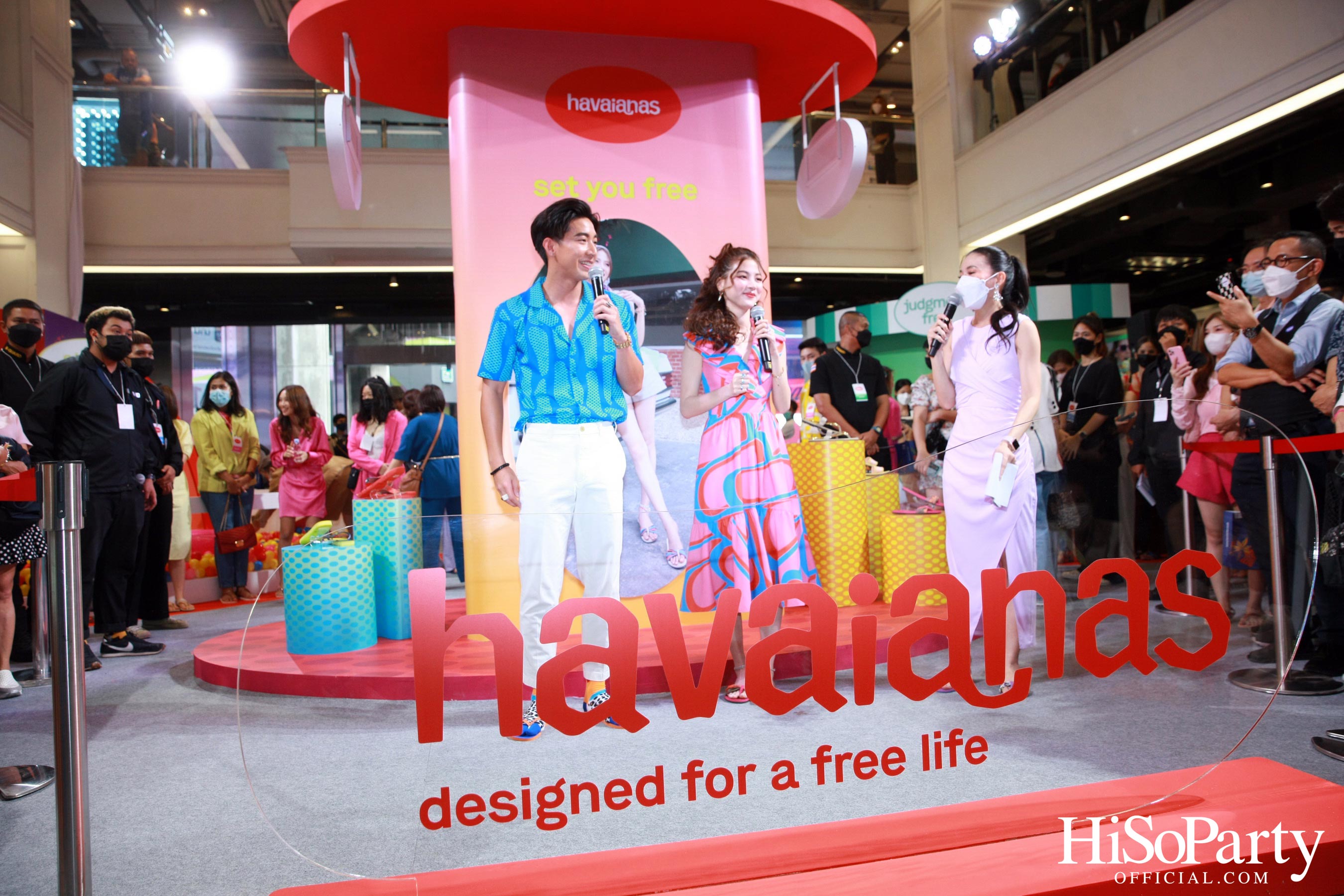 งานเปิดตัวแบรนด์แอมบาสเดอร์รองเท้ายอดฮิต ‘Havaianas’