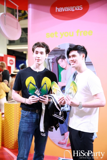 งานเปิดตัวแบรนด์แอมบาสเดอร์รองเท้ายอดฮิต ‘Havaianas’