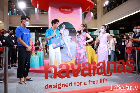 งานเปิดตัวแบรนด์แอมบาสเดอร์รองเท้ายอดฮิต ‘Havaianas’