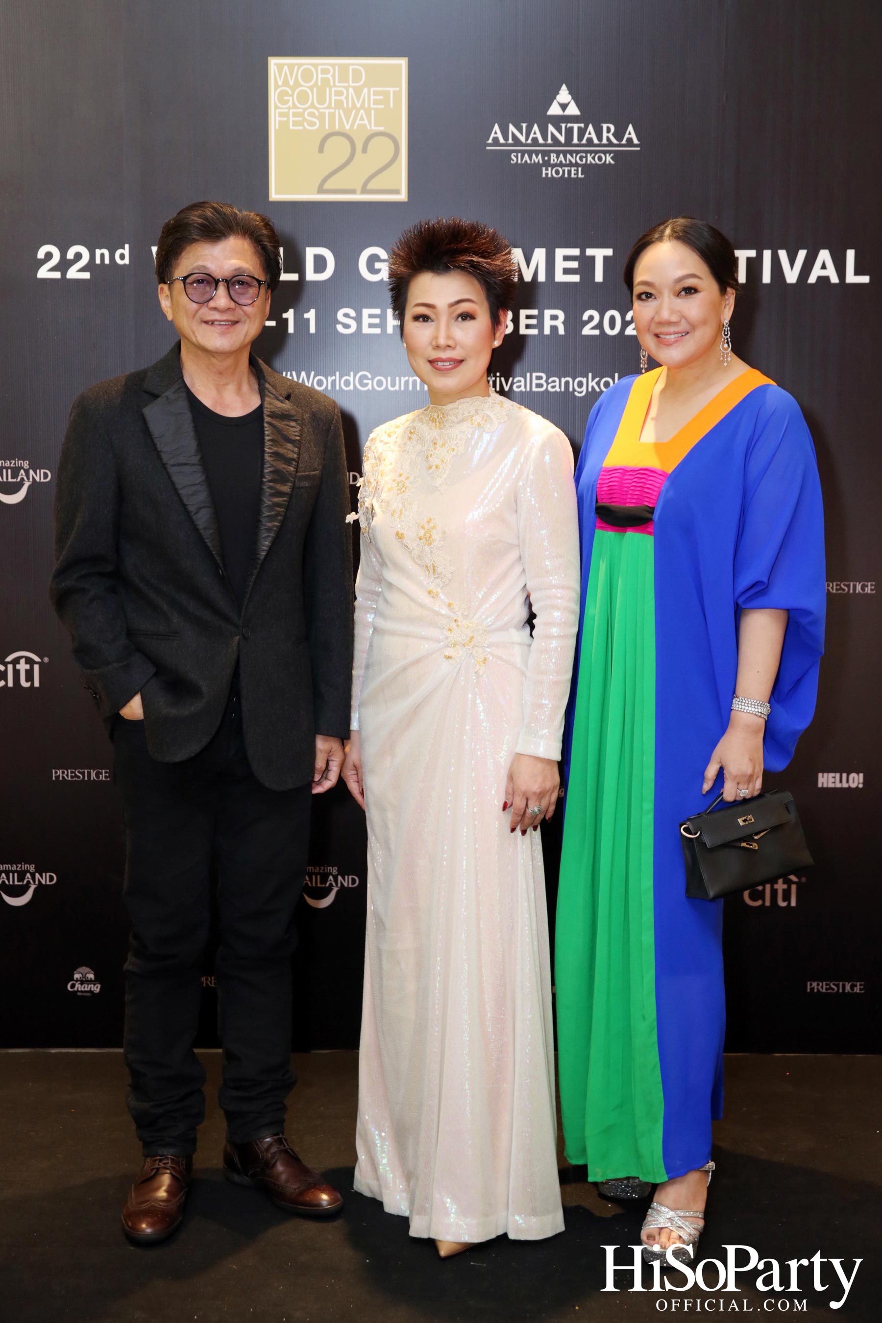 งานกาล่าดินเนอร์ สุดเอ็กซ์คลูซีฟ ณ เวิลด์ กูร์เมต์ เฟสติวัล ครั้งที่ 22 โรงแรมอนันตรา สยาม กรุงเทพ