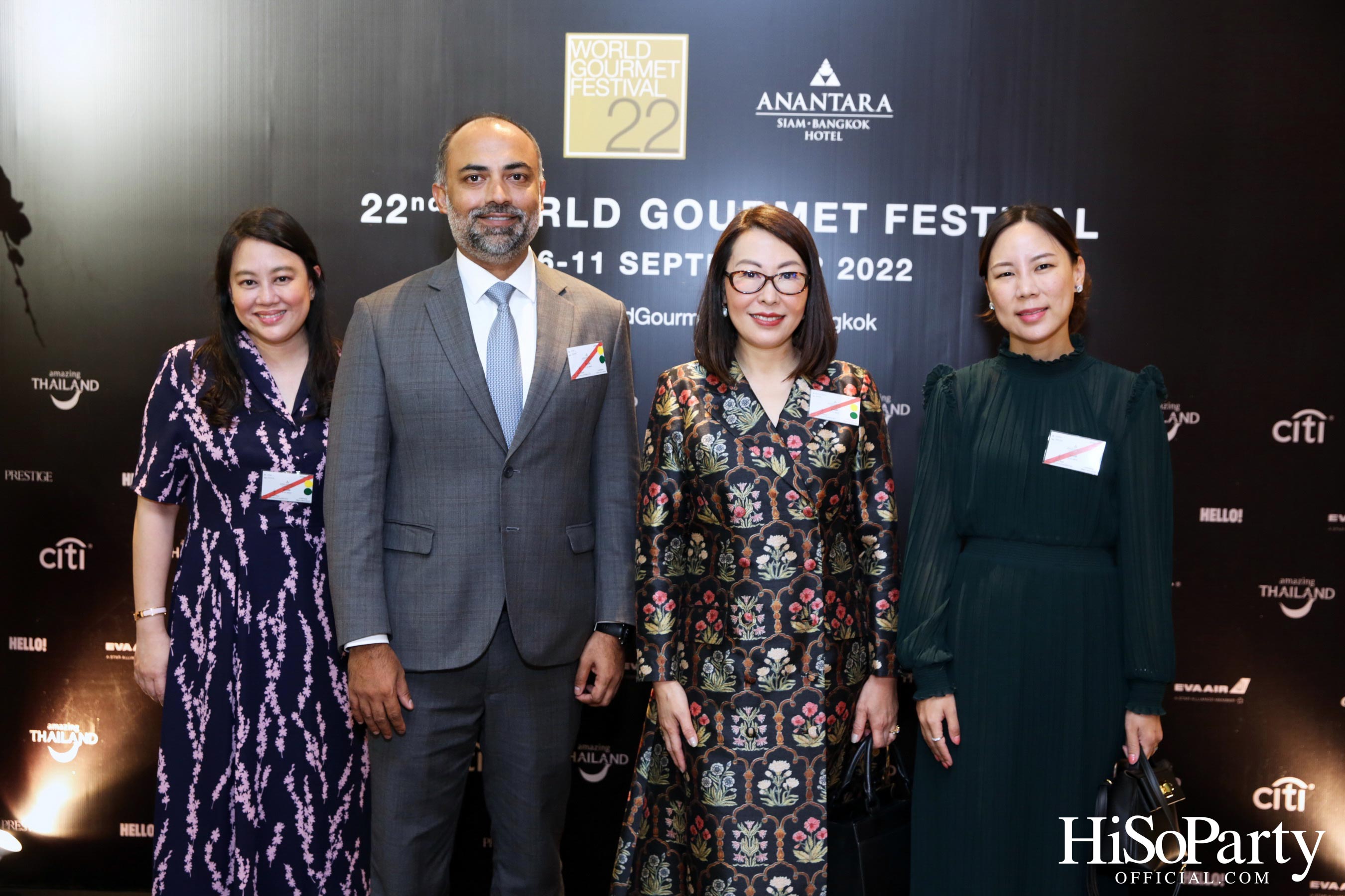 งานกาล่าดินเนอร์ สุดเอ็กซ์คลูซีฟ ณ เวิลด์ กูร์เมต์ เฟสติวัล ครั้งที่ 22 โรงแรมอนันตรา สยาม กรุงเทพ