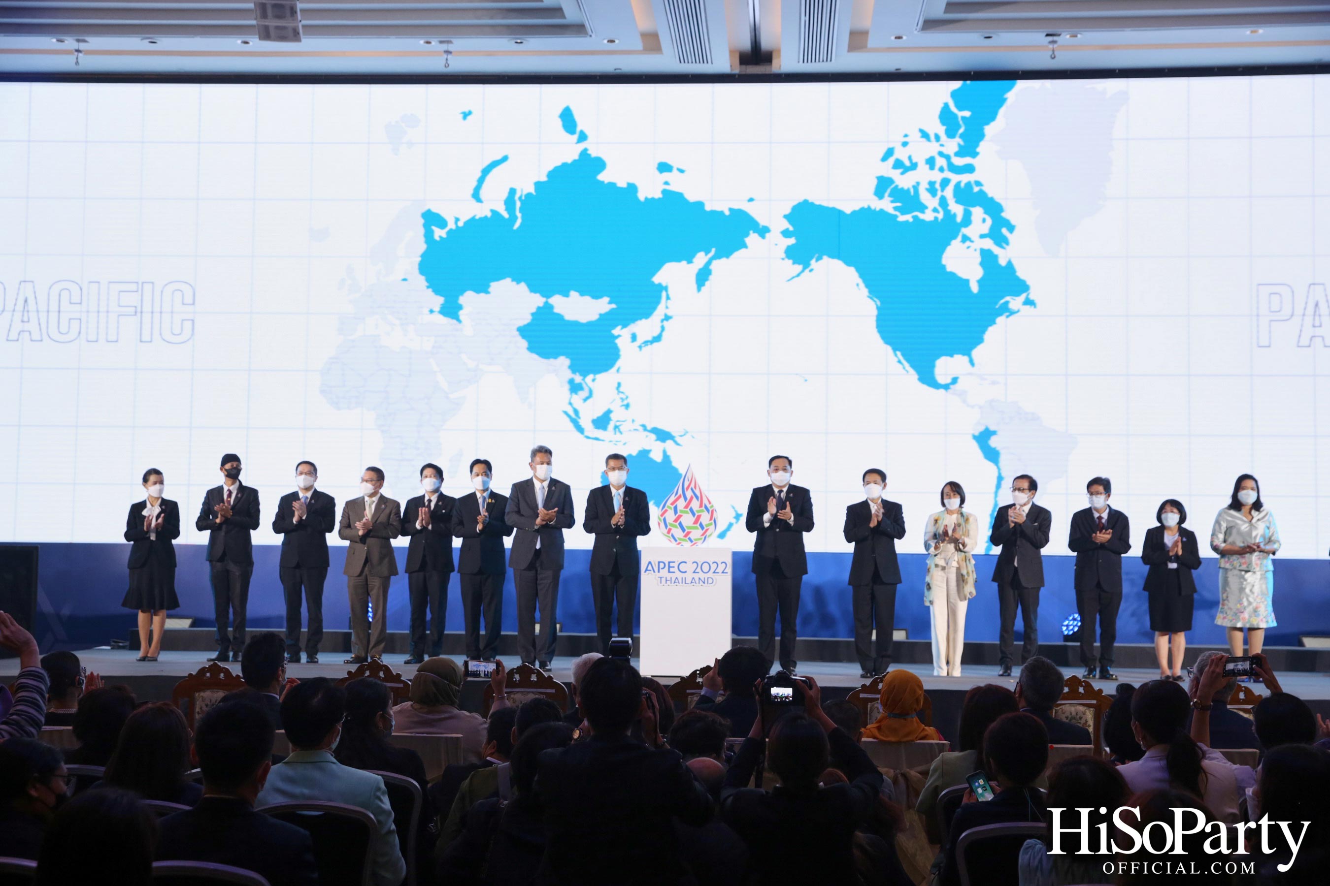 งานแถลงข่าวเปิดตัว APEC 2022 THAILAND ‘ไทยพร้อม APEC พร้อม’ 