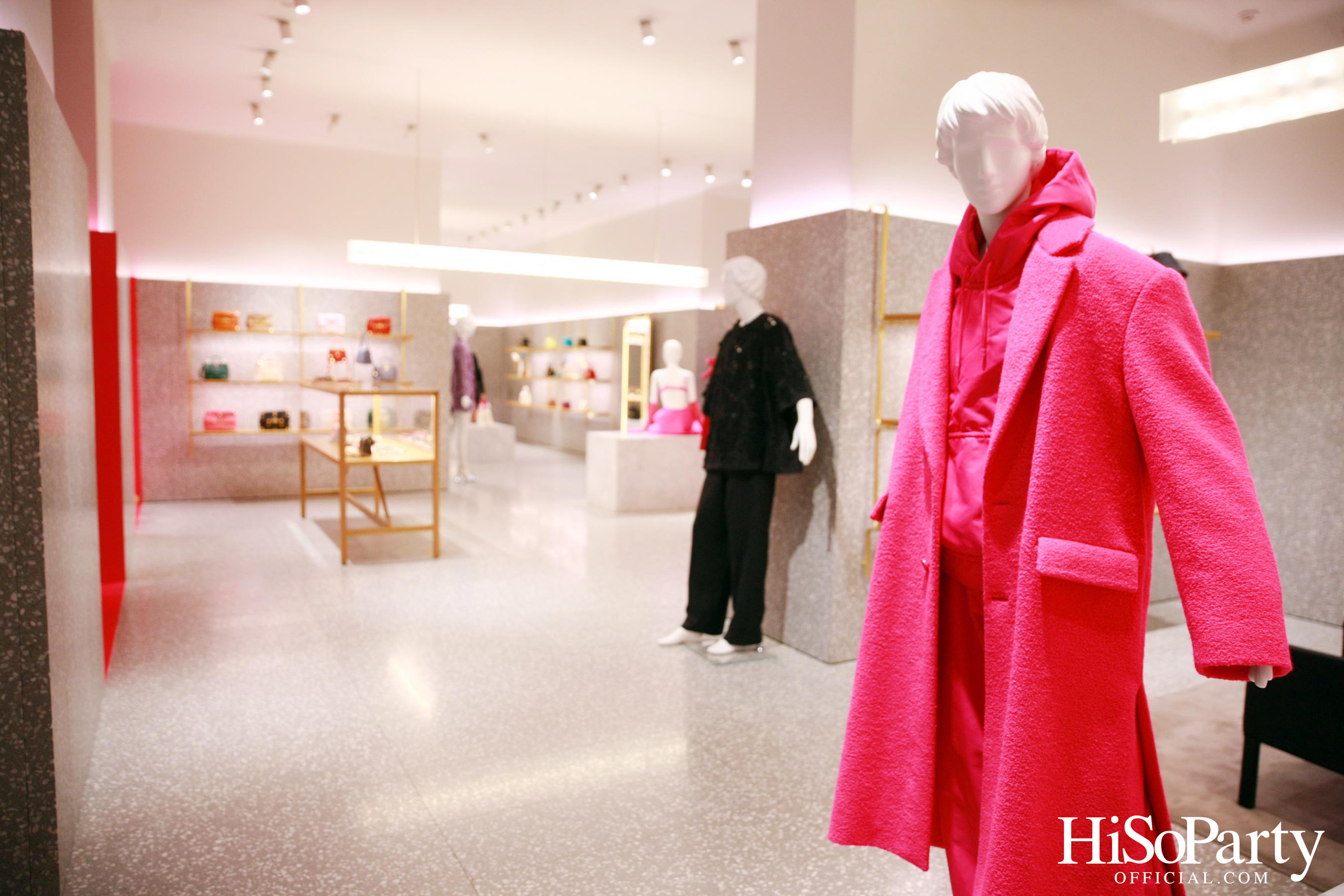 งานเปิดตัวคอลเลกชั่น Valentino Pink PP 